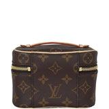Louis Vuitton Nice Nano Toiletry Pouch Monogram Back