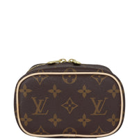 Louis Vuitton Nice Nano Toiletry Pouch Monogram Base