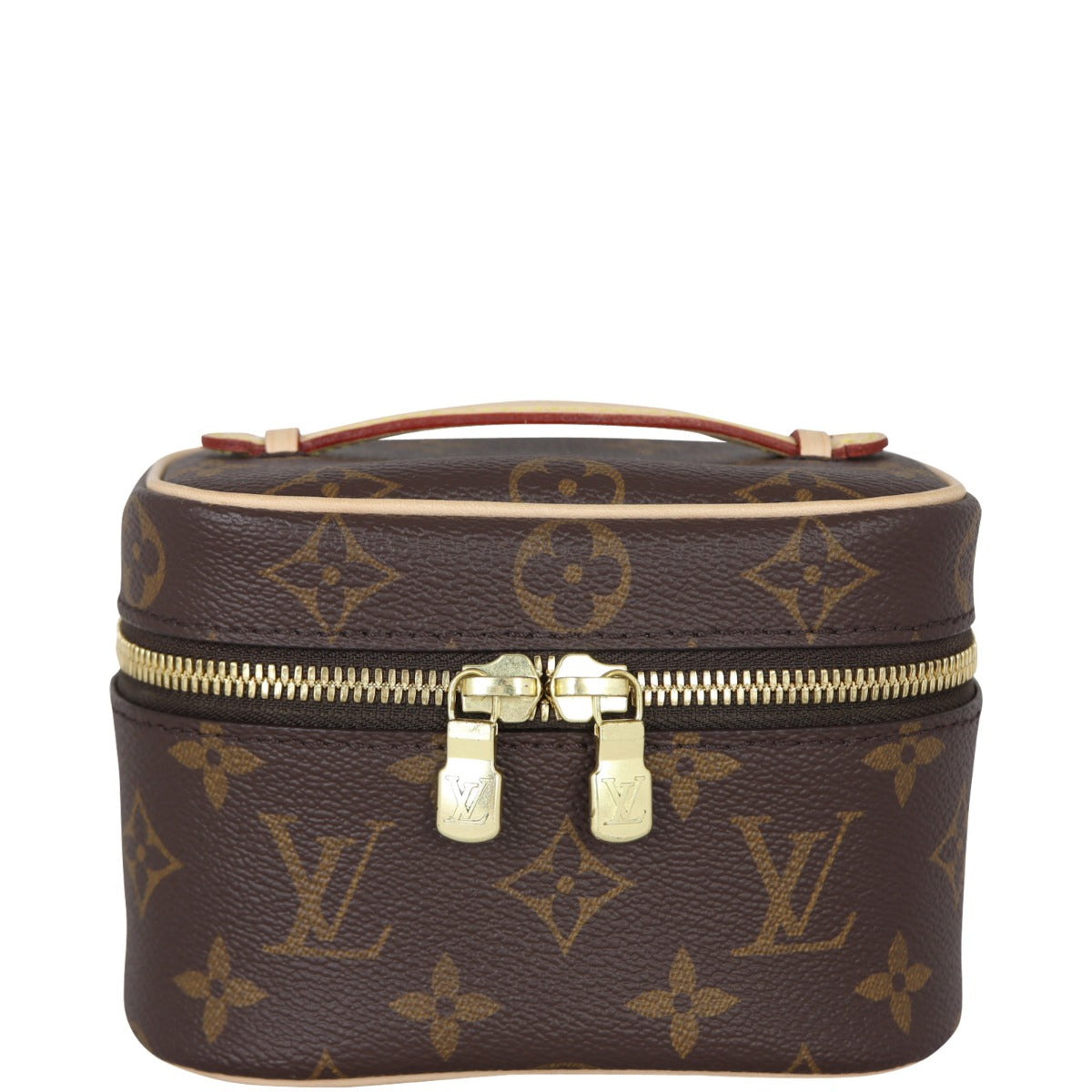 Louis Vuitton Nice Nano Toiletry Pouch Monogram Front