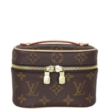 Louis Vuitton Nice Nano Toiletry Pouch Monogram Front