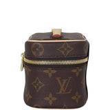 Louis Vuitton Nice Nano Toiletry Pouch Monogram Side