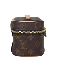 Louis Vuitton Nice Nano Toiletry Pouch Monogram Side