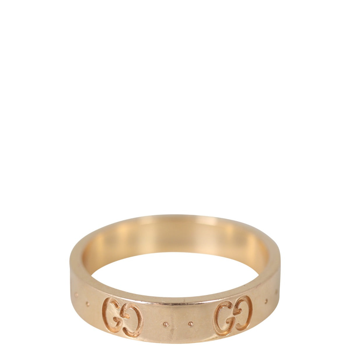 Gucci Icon 18k Yellow Gold Ring