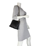 Chanel CC Quilted Tote Bag | Lambskin