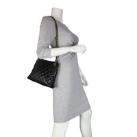 Chanel CC Quilted Tote Bag | Lambskin