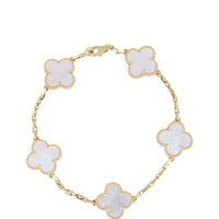Van Cleef & Arpels Vintage Alhambra 5 Motif Bracelet