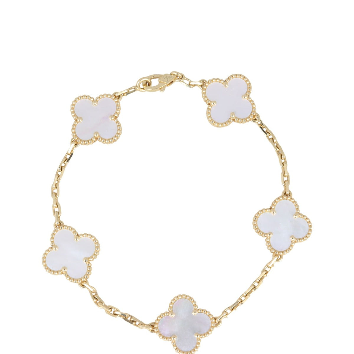 Van Cleef & Arpels Vintage Alhambra 5 Motif Bracelet