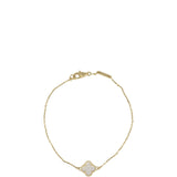 Van Cleef & Arpels Sweet Alhambra 1 Motif Mother of Pearl Bracelet