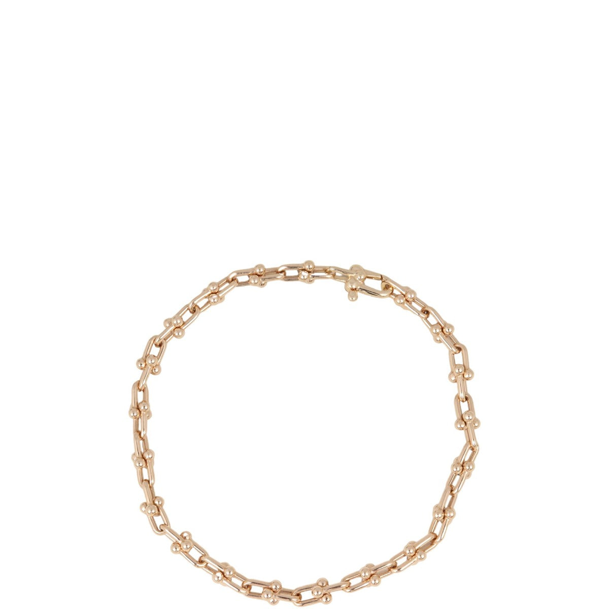 Tiffany & Co HardWear Micro Link 18K Rose Gold Bracelet