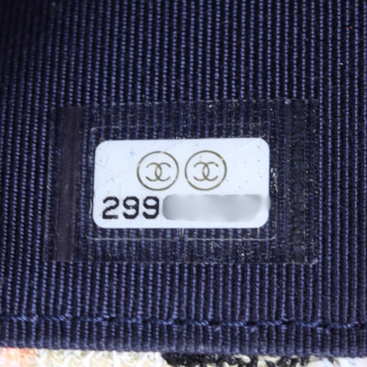 Chanel Classic Wallet on Chain Tweed