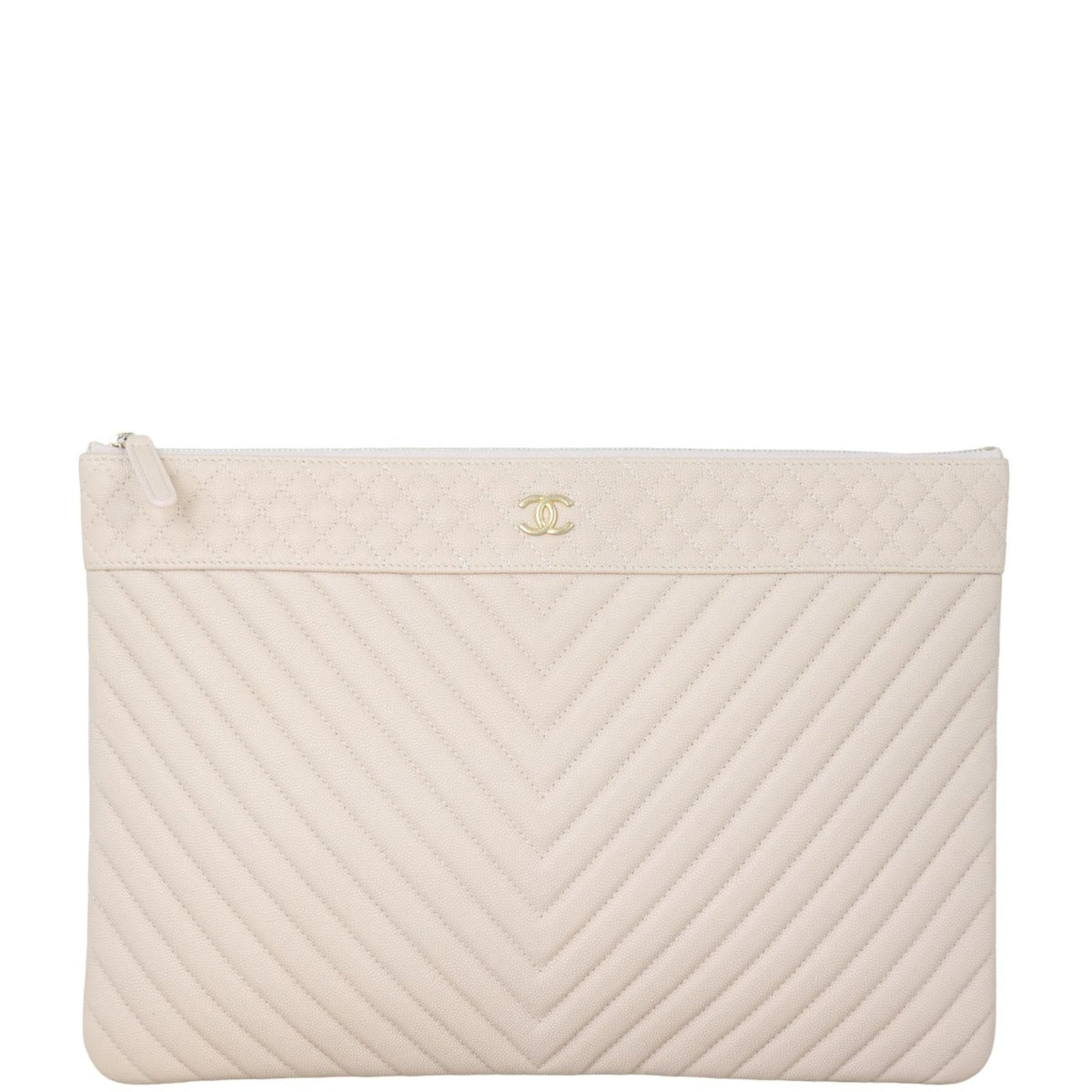 Chanel Chevron O-Case Large