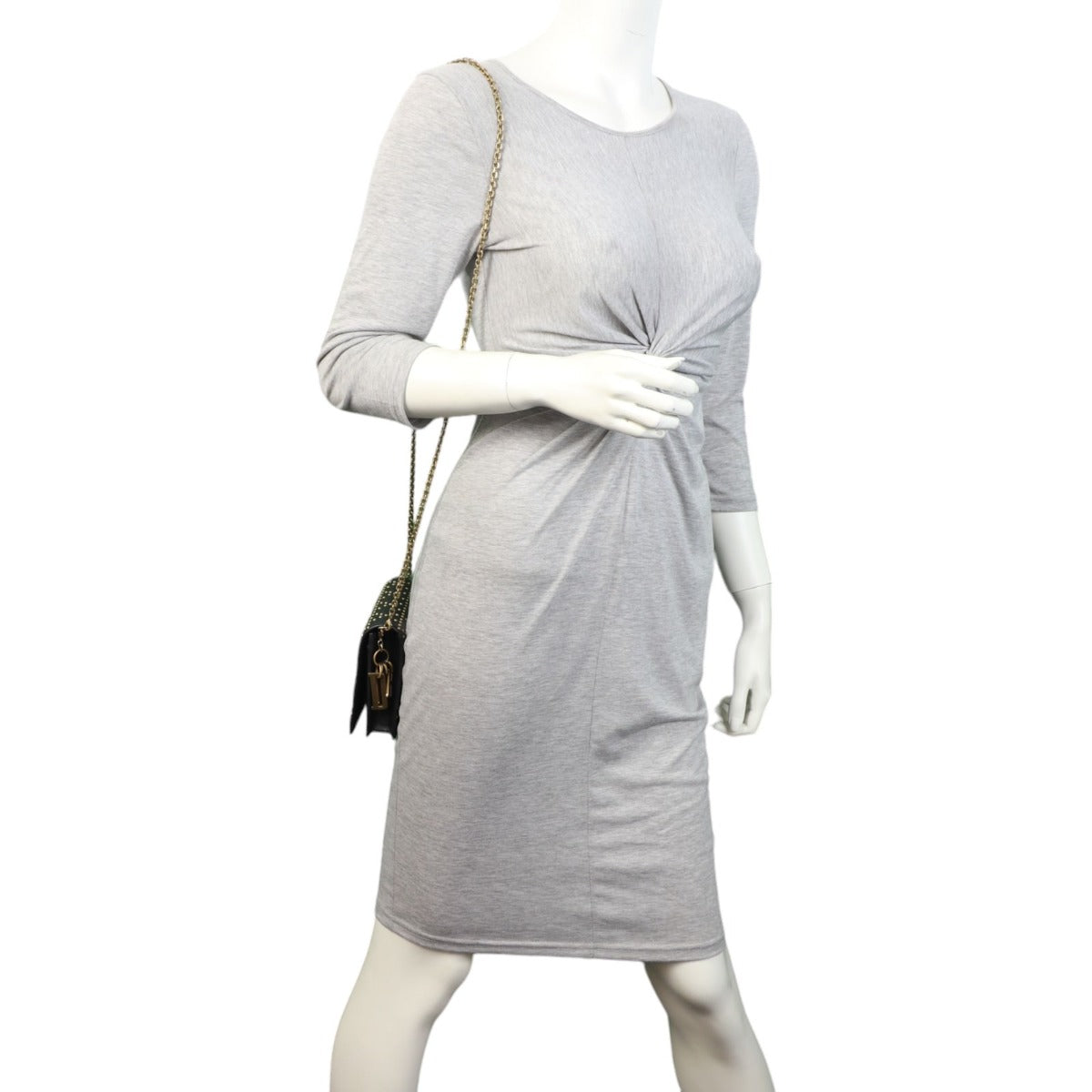 Dior Lady Dior Studded Wallet on Chain