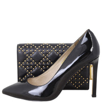 Dior Lady Dior Studded Wallet on Chain