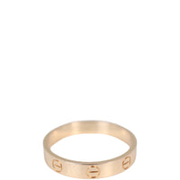 Cartier Love Wedding Band 18k Rose Gold