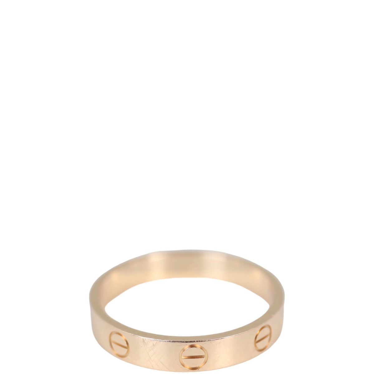 Cartier Love Wedding Band 18k Rose Gold