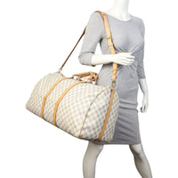 Louis Vuitton Keepall 55 Bandouliere Damier Azur