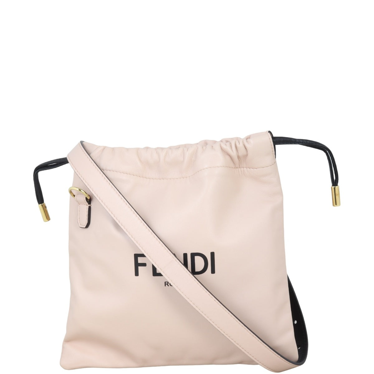 Fendi Logo Drawstring Pouch