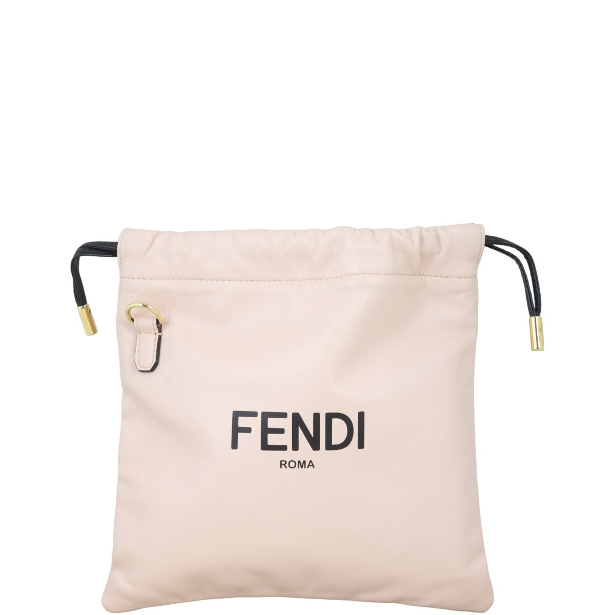 Fendi Logo Drawstring Pouch