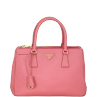 Prada Saffiano Lux Galleria Double Zip Tote Small