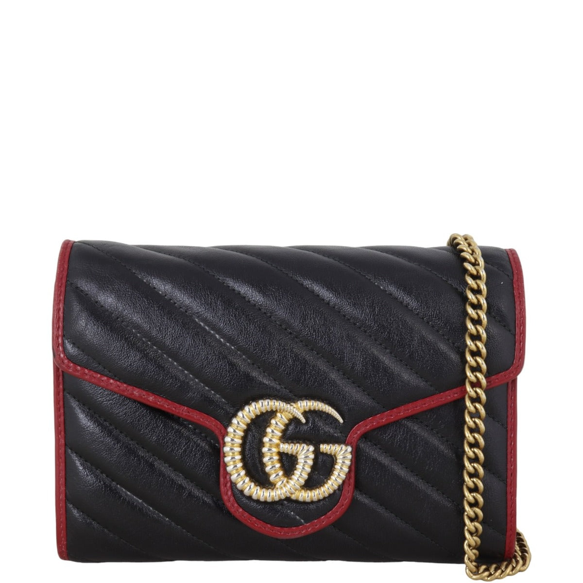 Gucci GG Marmont Torchon Chain Wallet