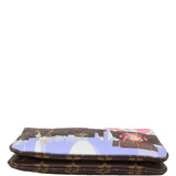 Louis Vuitton Double Zip Pochette Monogram Vivienne Xmas Shanghai