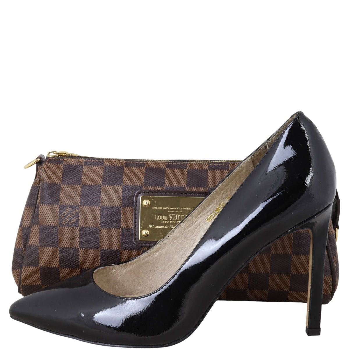 Louis Vuitton Eva Pochette Damier Ebene