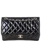 Chanel Classic Double Flap Jumbo Patent