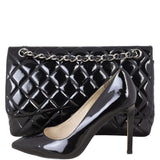 Chanel Classic Double Flap Jumbo Patent