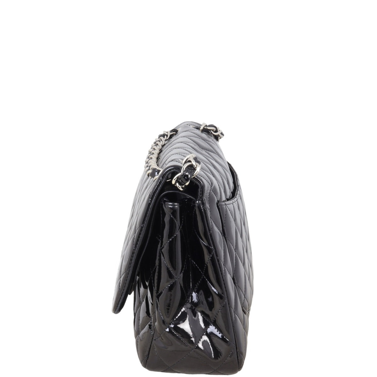 Chanel Classic Double Flap Jumbo Patent