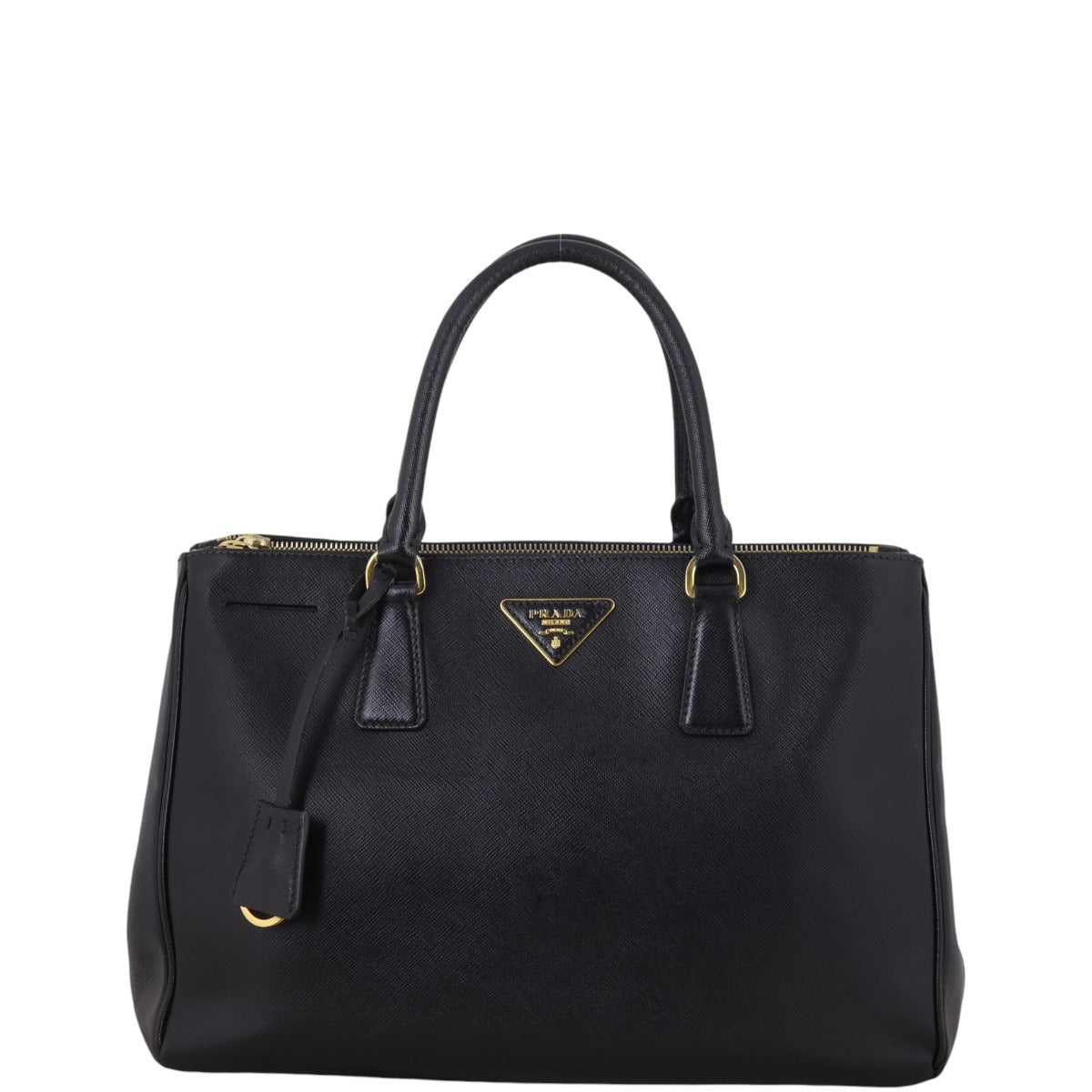 Prada Saffiano Lux Galleria Double Zip Tote Medium