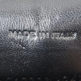 Saint Laurent Monogram Envelope Chain Wallet Croc-embossed