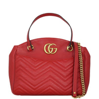 Gucci GG Marmont Medium Chain Shoulder Bag