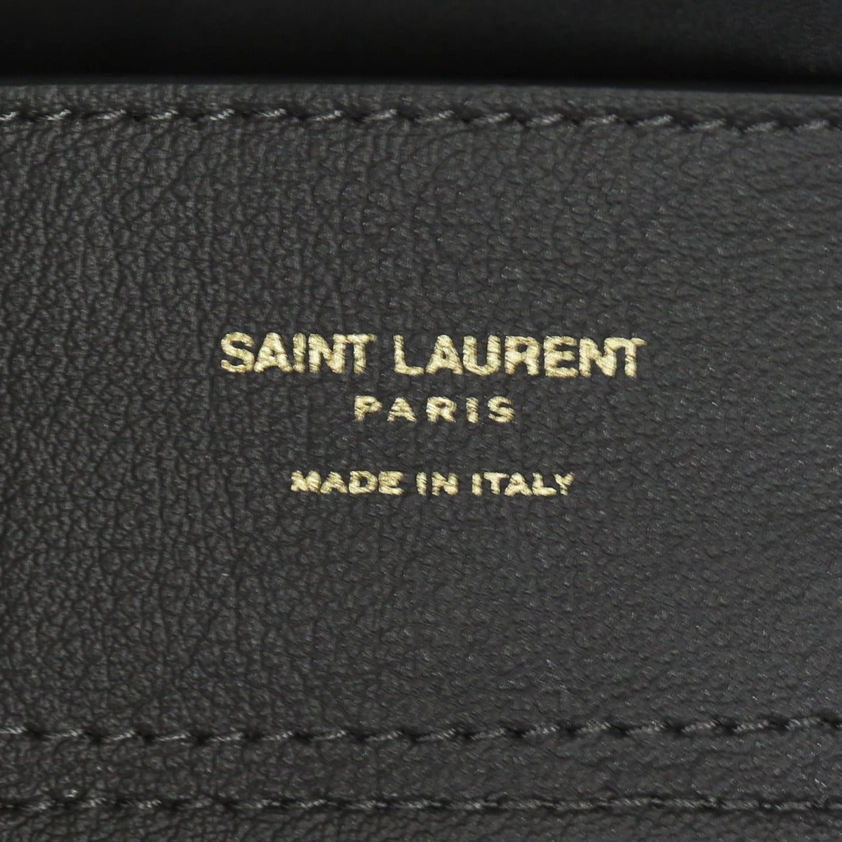 Saint Laurent Shopping Tote Interior Stamp