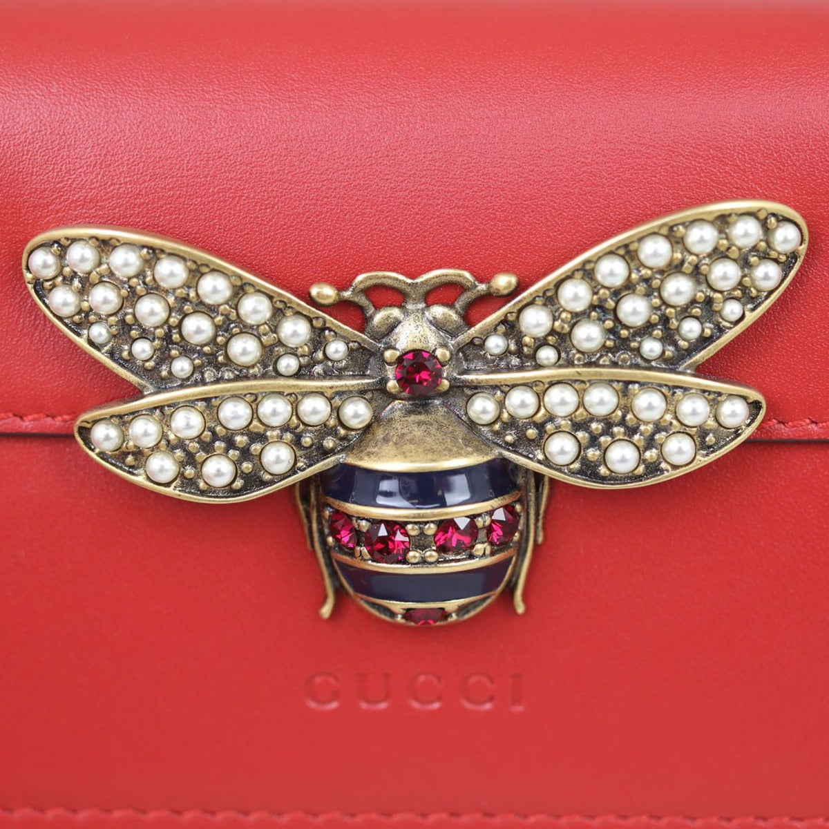 Gucci Queen Margaret Wallet on Chain Hardware
