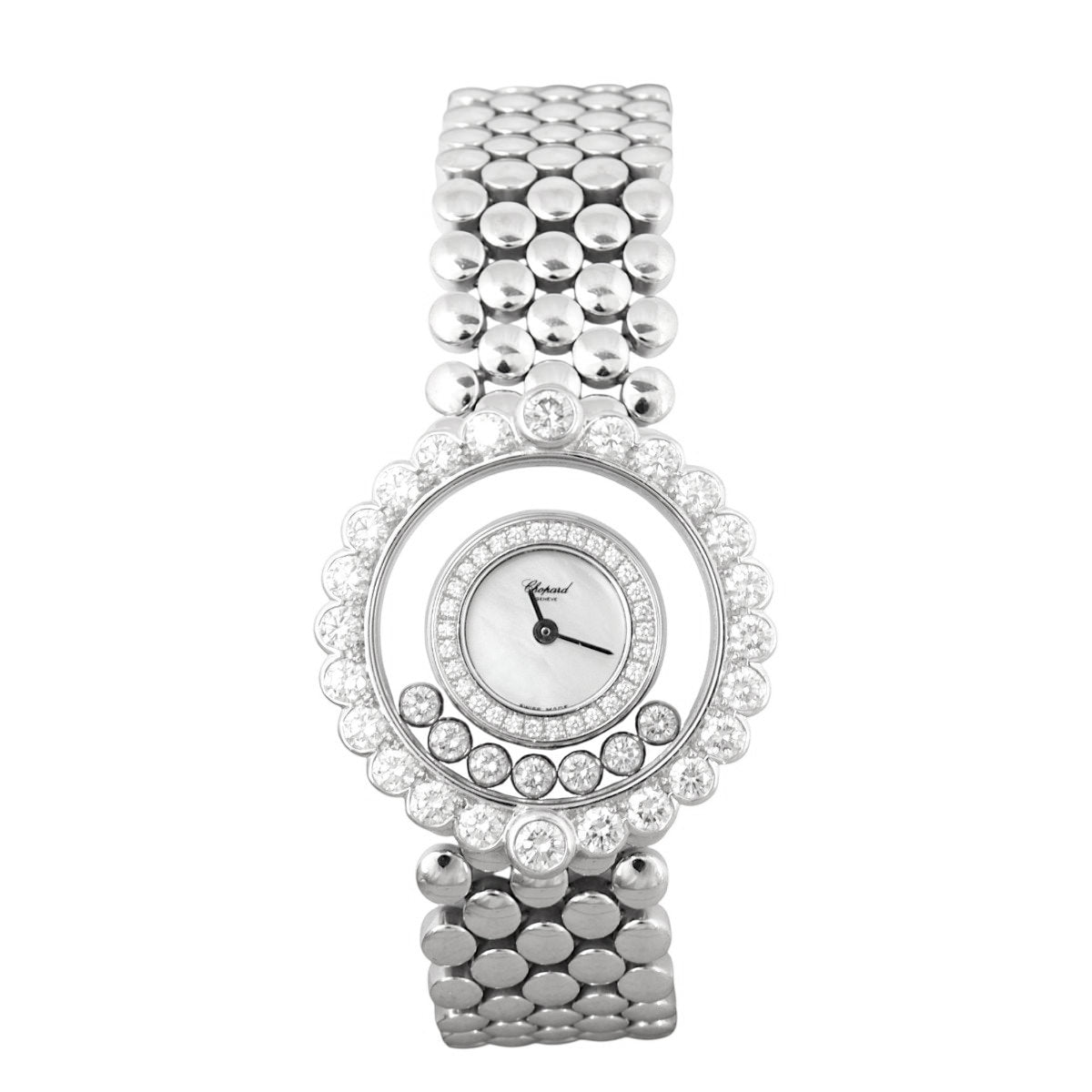 Chopard Happy Diamonds 18k White Gold Watch