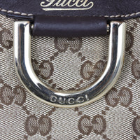 Gucci GG Canvas D-Ring Shoulder Bag Hardware
