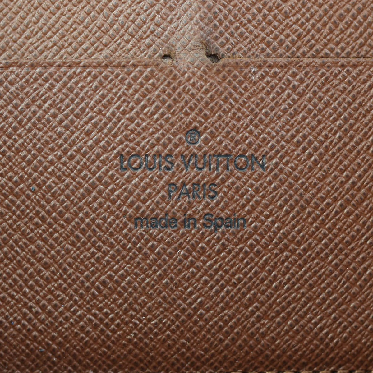 Louis Vuitton Zippy Wallet Monogram Stamp
