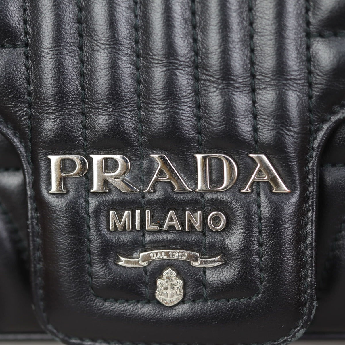 Prada Diagramme Small Shoulder Bag Hardware
