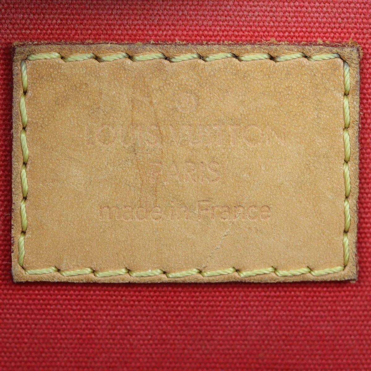 Louis Vuitton Alma BB Monogram Vernis Stamp
