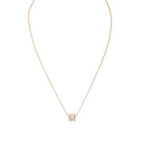 Bvlgari B.Zero1 18k Rose Gold Diamond Necklace