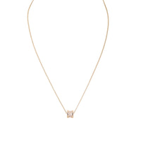 Bvlgari B.Zero1 18k Rose Gold Diamond Necklace