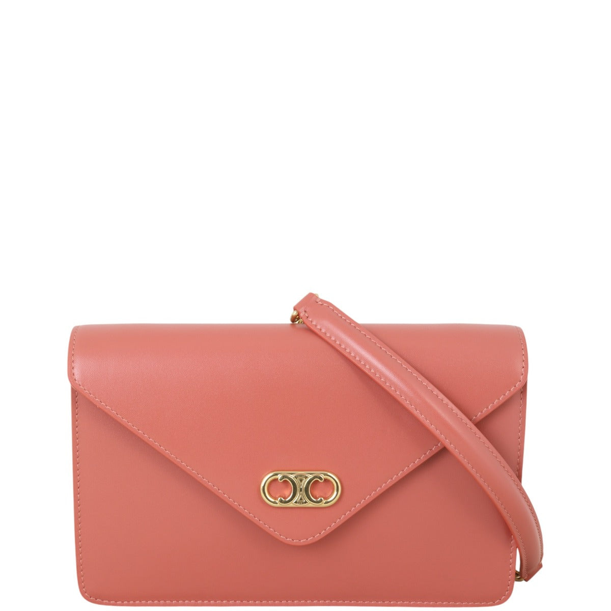 Celine Triomphe Maillon Wallet on Chain