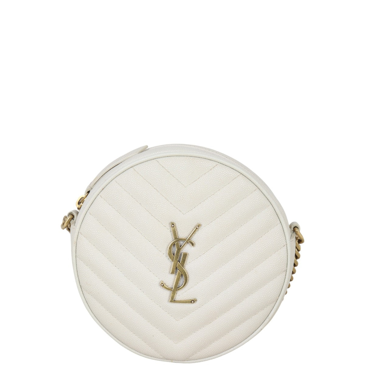 Saint Laurent Vinyle Round Camera Bag