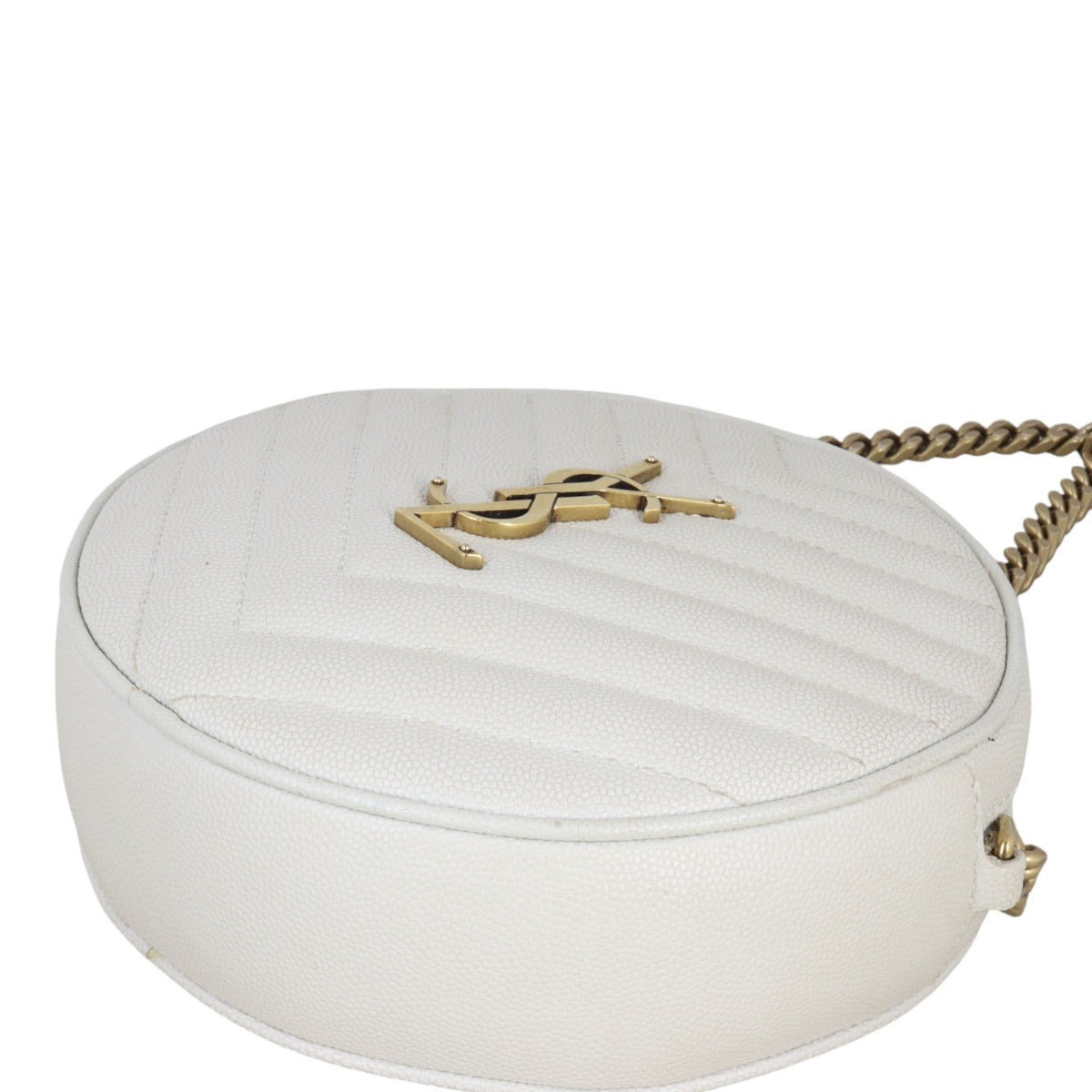 Saint Laurent Vinyle Round Camera Bag