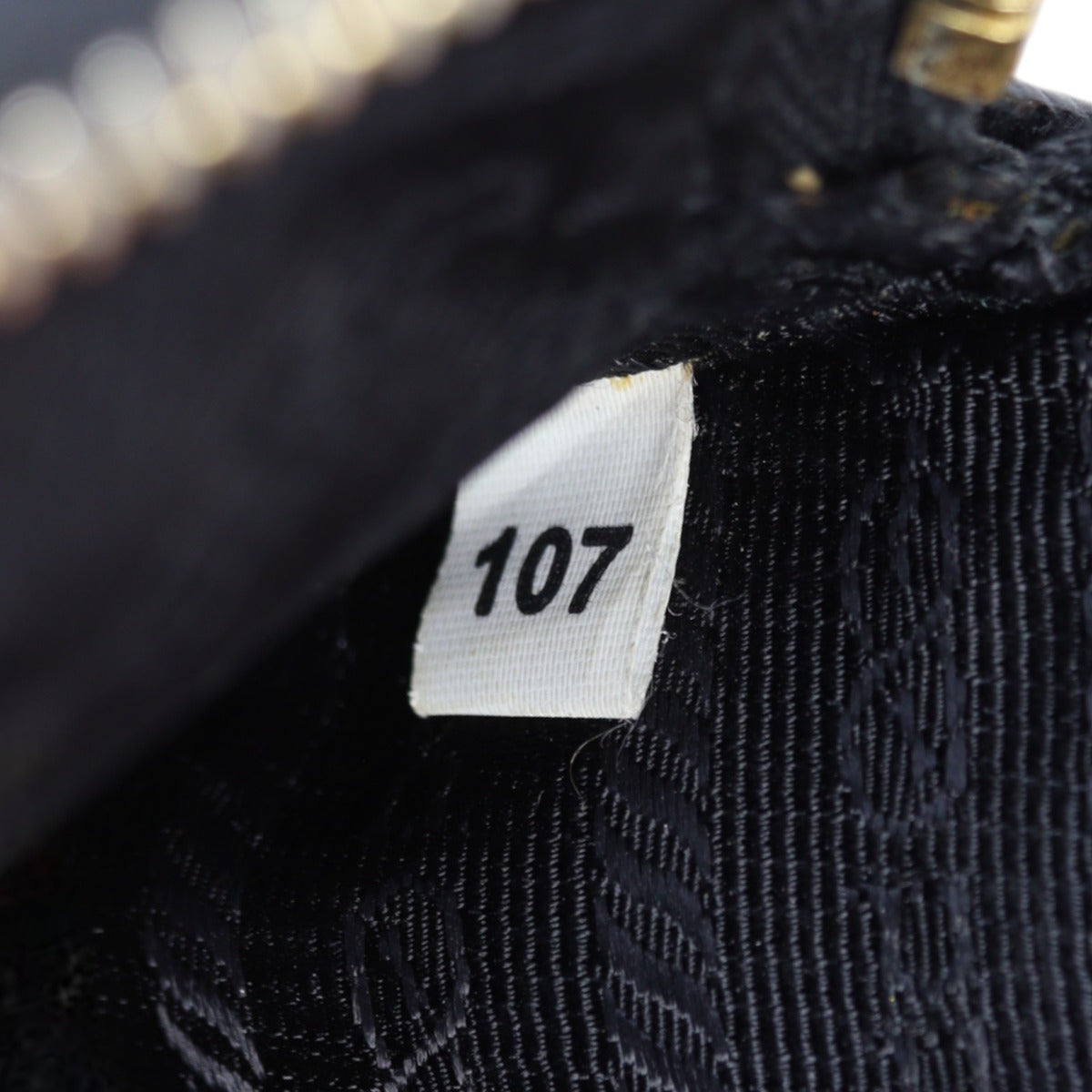 Prada Saffiano Mini Double Zip Chain Crossbody