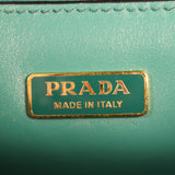 Prada Cuir Embleme Flap Shoulder Bag