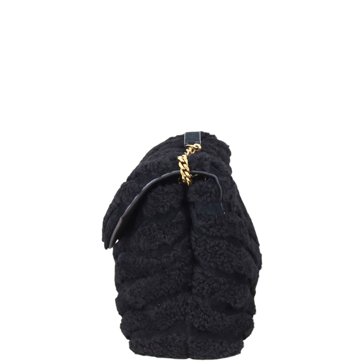 Saint Laurent Loulou Shearling Medium