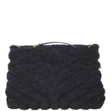 Saint Laurent Loulou Shearling Medium