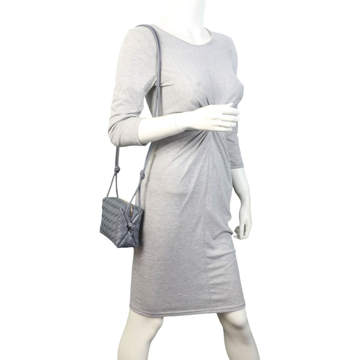 Bottega Veneta Intrecciato Loop Crossbody Mini