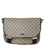 Gucci GG Supreme Double Buckle Messenger